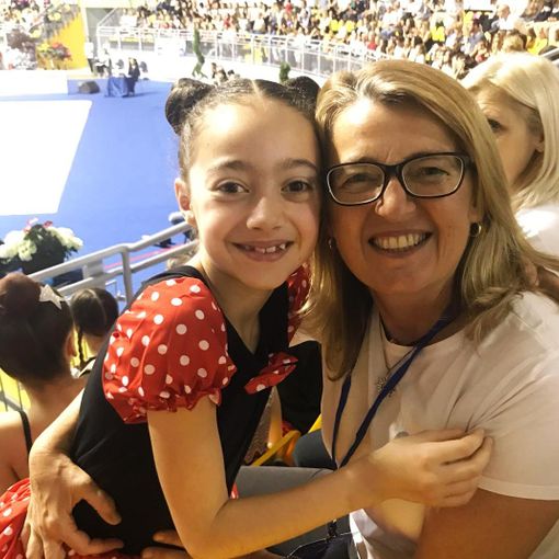 Ginevra Pascarella con la tecnica Elena Bétemps