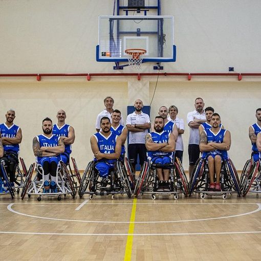 Basket in carrozzina. Sabato 31 agosto via all'Europeo in Polonia