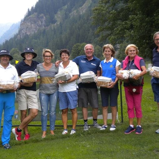 Da sn Andrea Franzini, Francesco Angster, Alessandra Simoni (sponsor), Ilaria Farina, Mauro Picatto, Annalisa Lorenzini, Sandra Rolando e Luigi Stevenin