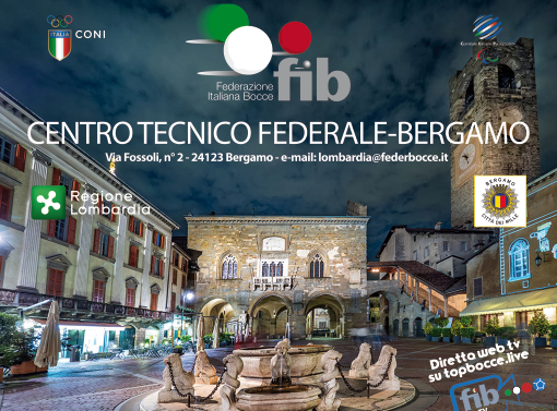 Bocce: Al Centro Tecnico Federale di Bergamo i Campionati Italiani Assoluti unificati