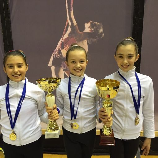 Le campionesse della Gym: Giada, Sofia e Cecilia