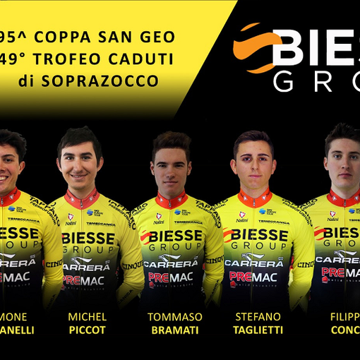 Ciclismo: Michel Picot al San Geo e GP Slovenian Istria, doppio appuntamento per la Biesse Carrera