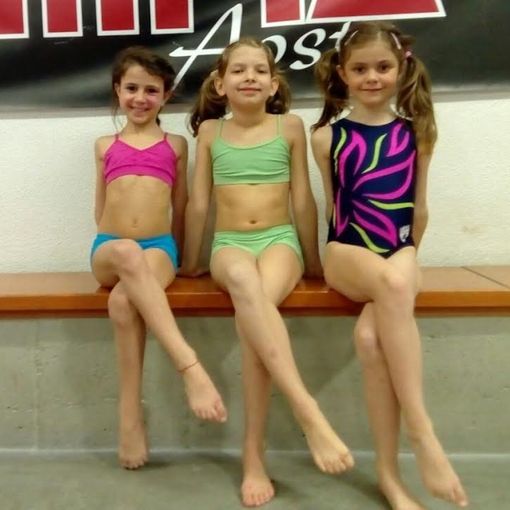 Le Supermini Sharon Filippone, Sofia Farinet e Adelina Bulat