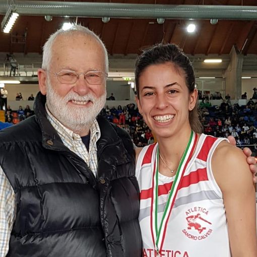 Eddy Ottoz con Eleonora Marchiando