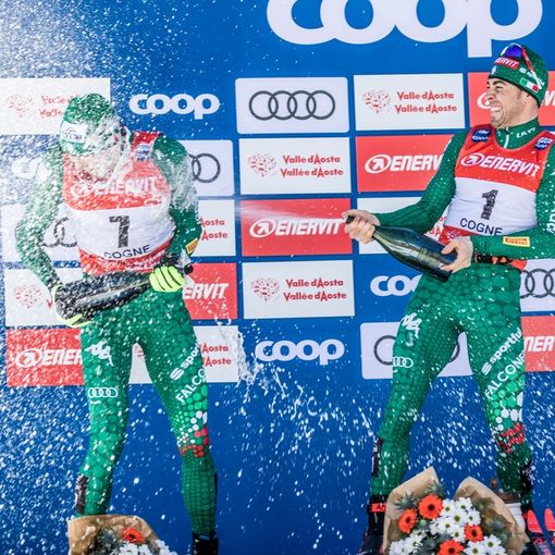 Festa sul podio per i campioni valdostani