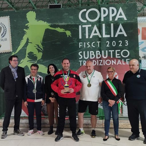 Filippo Filippella ad una premiazione (foto archivio)