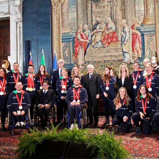 I medagliati di Pechino 2022 al Quirinale. Mattarella: “Avete onorato la bandiera”