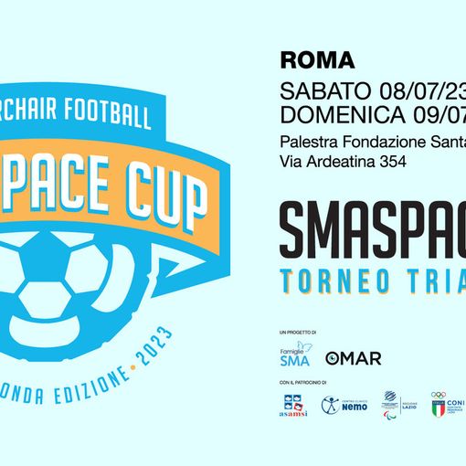 Malattie rare, dalle relazioni affettive al calcio in carrozzina: tornano SMAspace e SMAspace Cup
