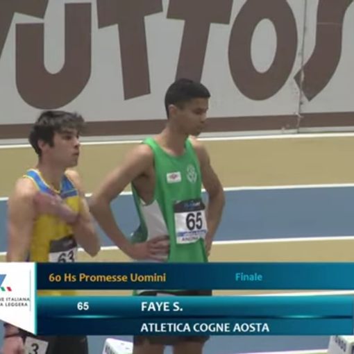 Atletica: Seyni (Atletica Cogne) si migliora agli italiani indoor