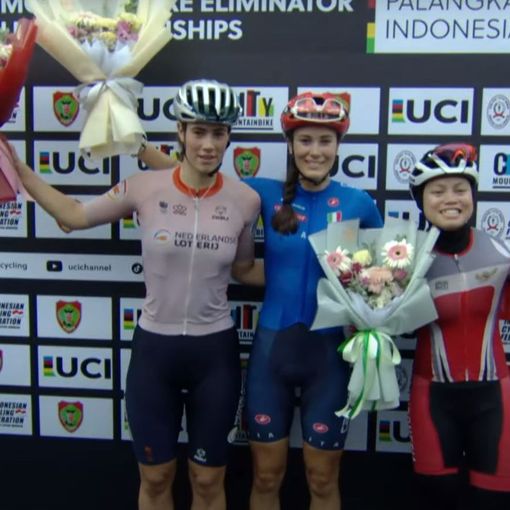Ciclismo: Imprendibile Gaia Tormena: quarta maglia iridata a Palangkaraya