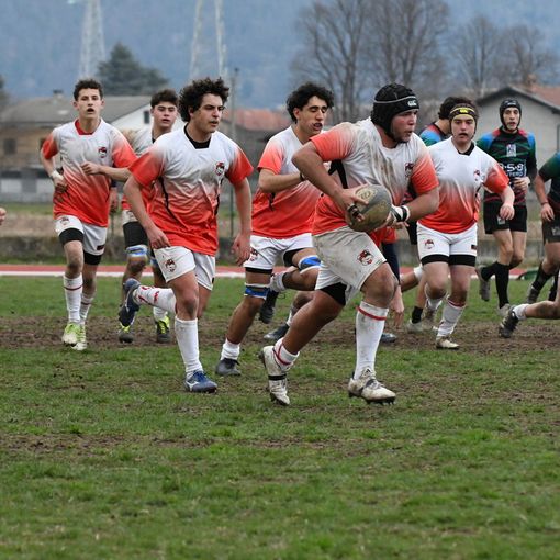 Rubgy: Stade Valdôtain Under 18 supera l'URPA per 38-5