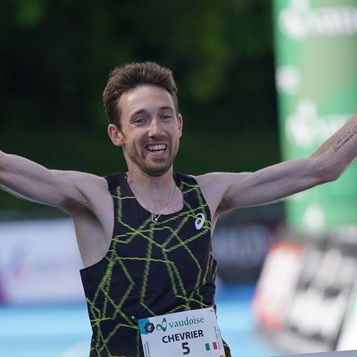 Xavier Chevrier vincitore della 20 km di Losanna (foto fb Chevrier)