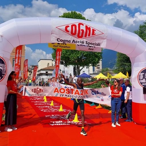 Aosta 21K Un fine settimana di sport e di limitazioni alla circolazione veicolare