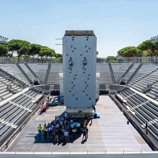 L’arrampicata approda in uno dei templi dello sport italiano