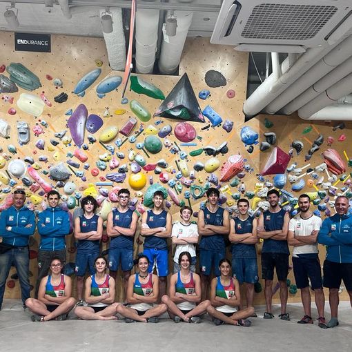 Gli azzurrini di arrampicata ai blocchi di partenza per i mondiali giovanili di Seoul 2023