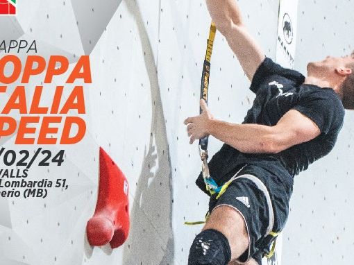 Riparte lo spettacolo dell'arrampicata sportiva di velocità