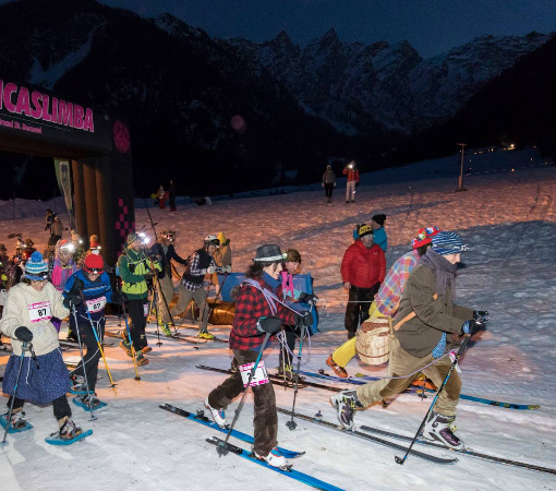 Trail: A Saint-Oyen il goliardico 'Arrancaslimba' sulla neve battuta