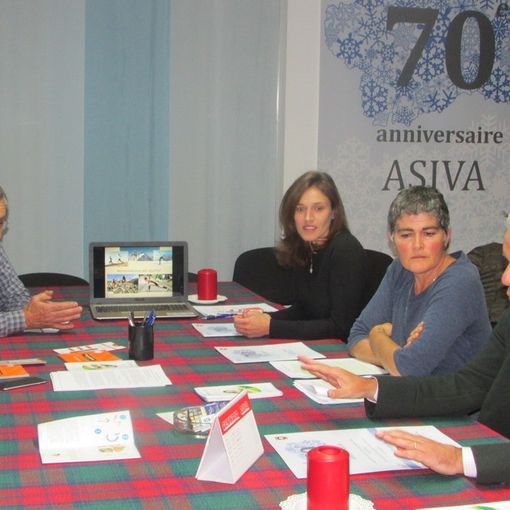Un momento dell'incontro nella sede Asiva