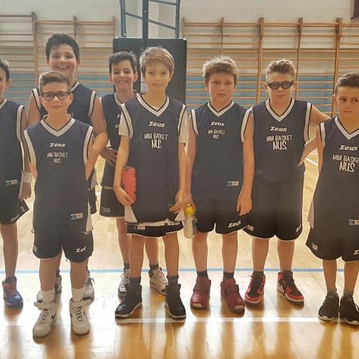 La formazione del Minibasket Nus