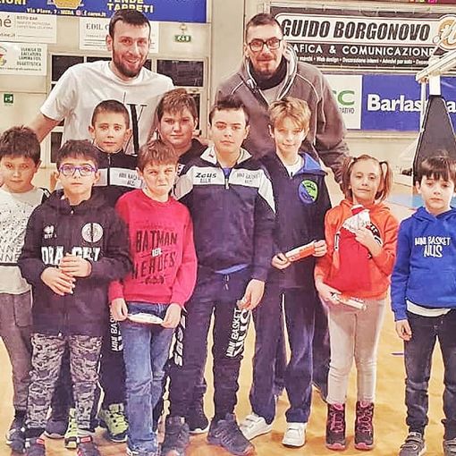 Basket: Gli Aquilotti del Nus terzi al torneo di Meda