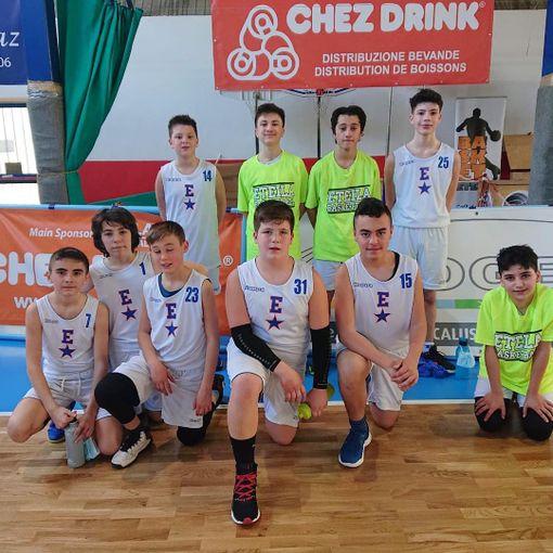La formazione Under 13 dell'Eteila