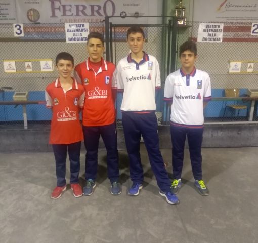 Bocce: Giovani valdostani sul podio under 15 a San Benigno