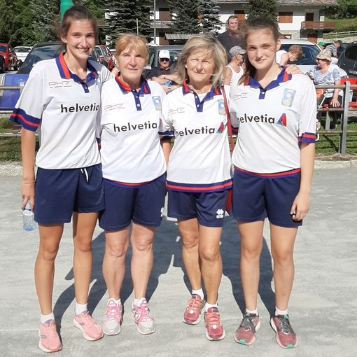 Bocce femminile: Serie A, BV Helvetia e Forti Sani avanzano inarrestabili