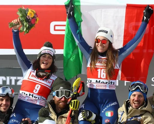 Federica Brignone impegnata in gara (immagine di repertorio)