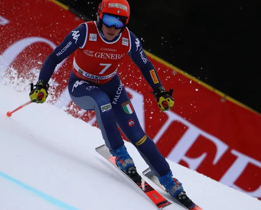 Federica Brignone settima a Garmisch