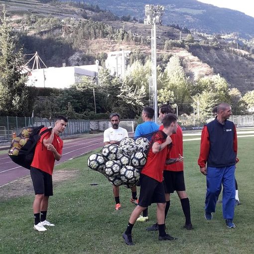 Terminato l'allenamento estivo per l'Aygreville