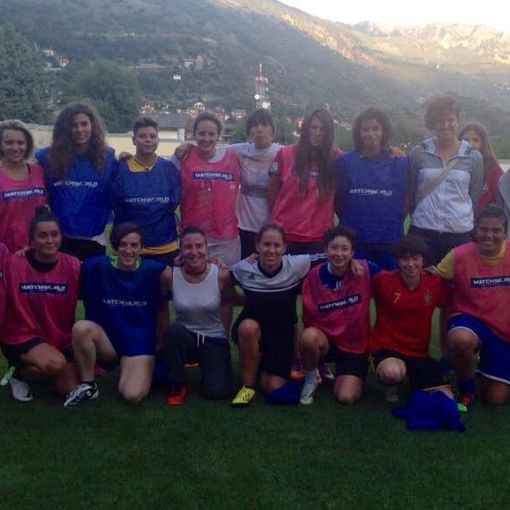 La ragazze del SVC di Prima categoria in preraduno (immagine di repertorio)