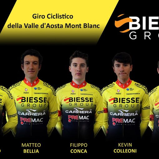 GIRO DELLA VALLE: La Biesse Carrera  al via con Michel Piccot e i suoi assi