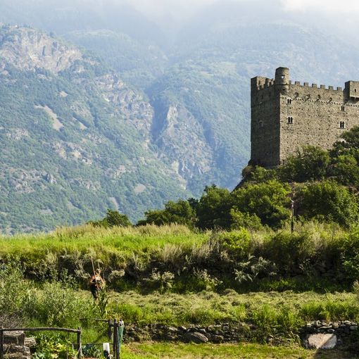 Il castello di Ussel dominerà la nuova pista di motocross di Chatillon