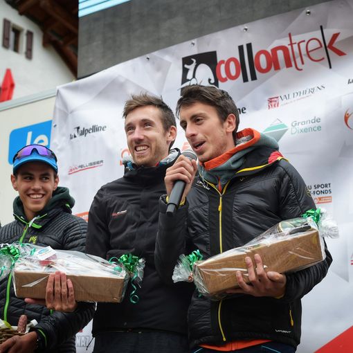 Xavier Chevrier ed Henri Aymonod festeggiano la vittoria