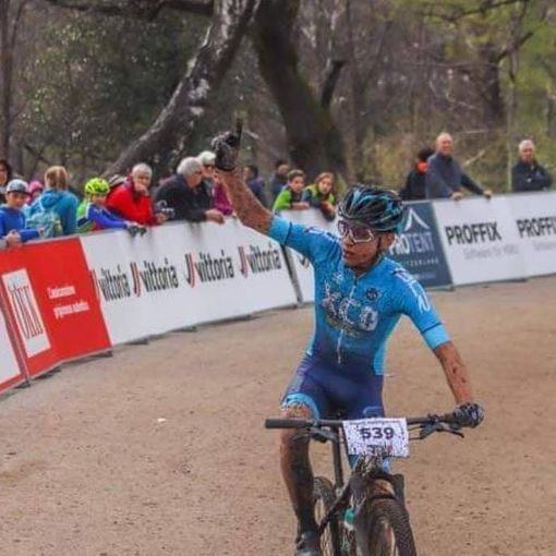 Filippo Agostinacchio, due medaglie ai tricolore Gravel di Golferenzo (PV)