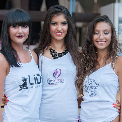Le tre miss (foto Alexis Courthoud )