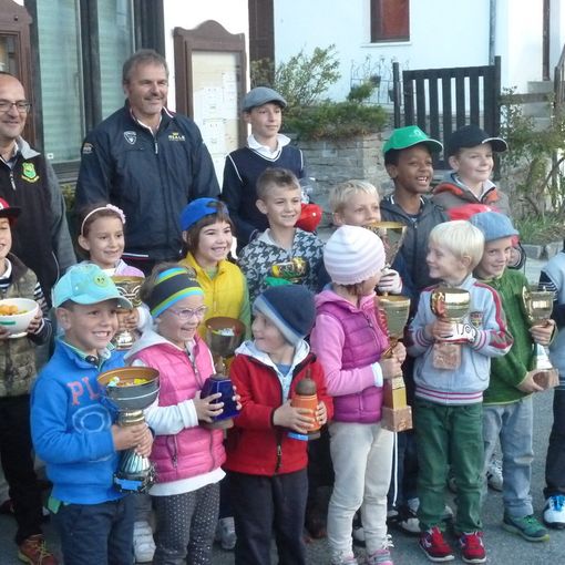 I piccoli premiati alla manifestazione
