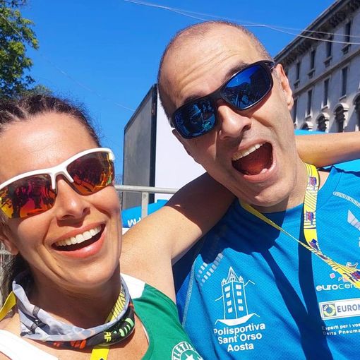 Sabina Marquet con Maeco Donatelli