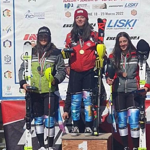 L'oro di Giorgia Collomb