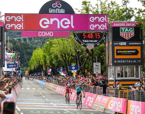 GIRO D’ITALIA: Cataldo, fuga per la vittoria. Carapaz sempre più rosa