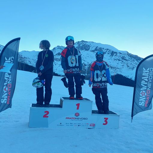 Snowboard: incetta di podi dei rider rossoneri a Prato Nevoso