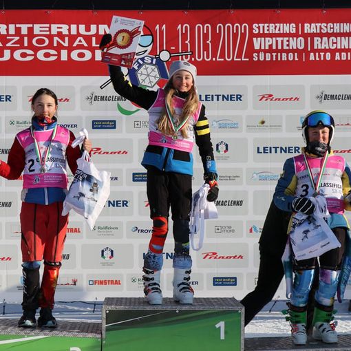 Sci: Grande Alyssa Borroni al Criterium Nazionale Cuccioli 2022