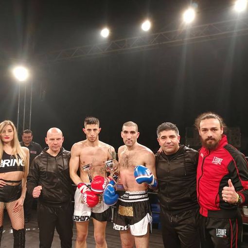 Foto di gruppo per d'Isanto e lo sfidante sconfitto