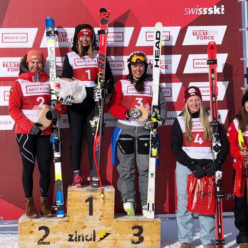 Eloise Edifizi sul terzo gradino del podio