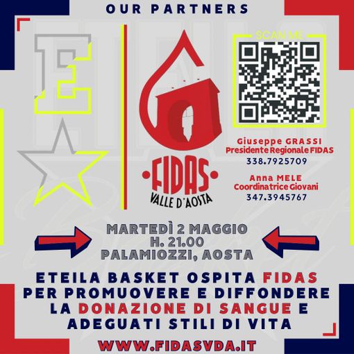 Etelia e Fidas collaborazione per lo sport e la dinazione di sangue