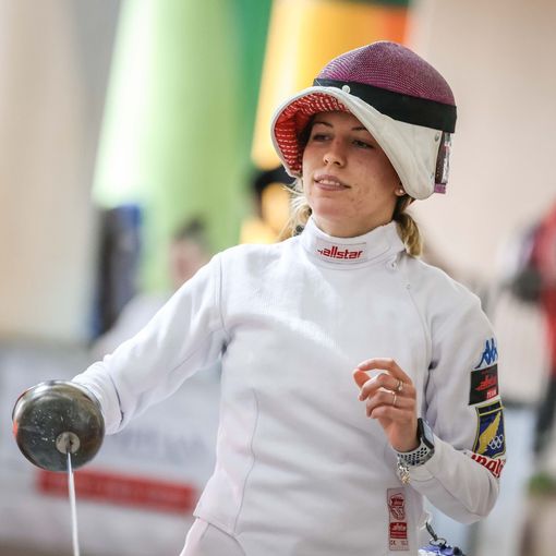 Gaia Caforio (foto di Bizzi Team/Federscherma)