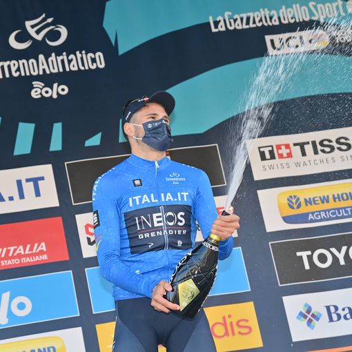Ciclismo: Ganna, un fulmine sulla corsa dei Due Mar