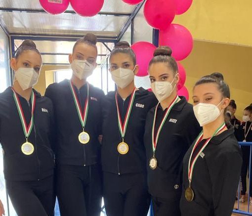 Ginnastica: Alessia Toscano vince con la ritmica piemonte al campionato Insieme Gold