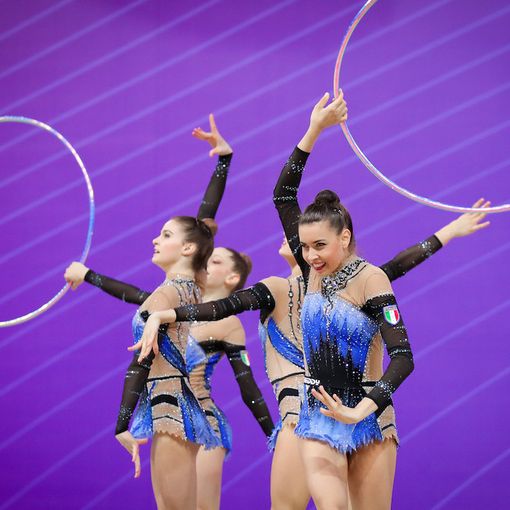 Ginnastica ritmica: A Torino Italia Vs Stati Uniti