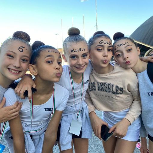 Ginnastica: Grande gara delle Allieve Gold1 della Ritmica Piemonte